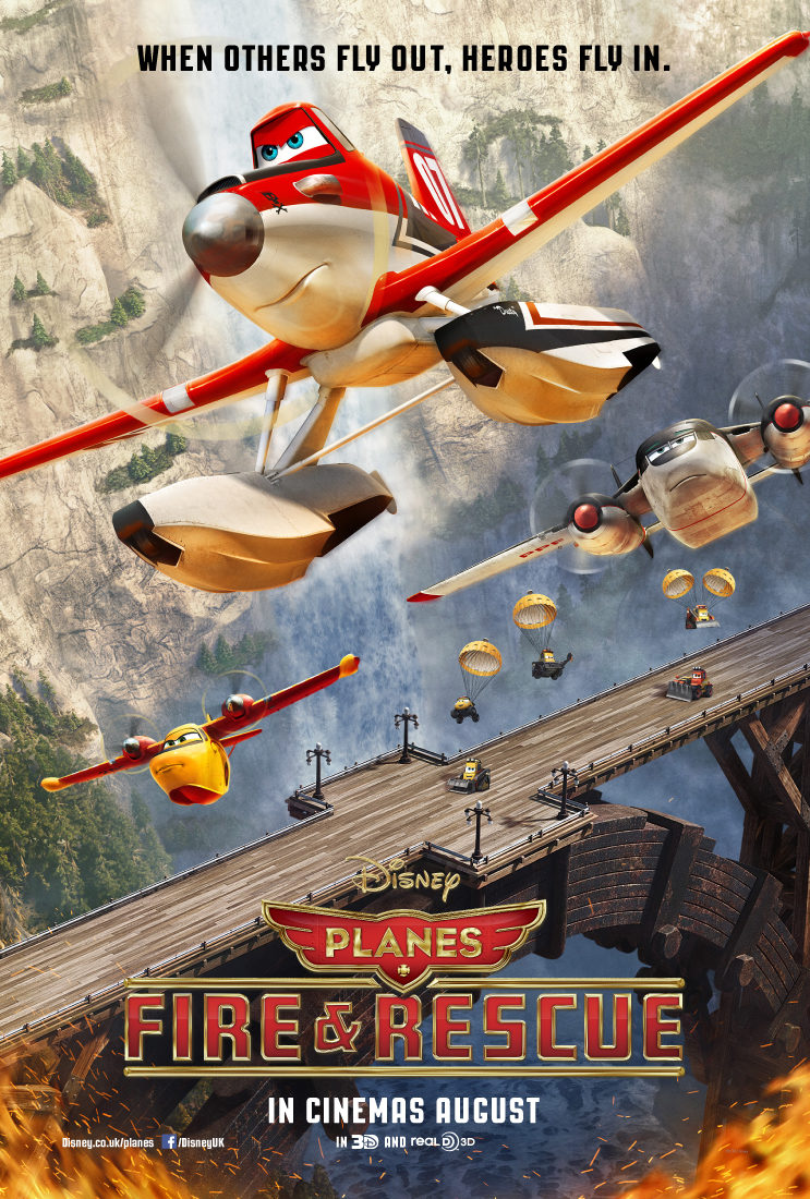 Planes Fire And Rescue (2014) 720P Bluray X264 Esub [Dual Audio][Hindi 2 0 English 5 1] -Mkvc