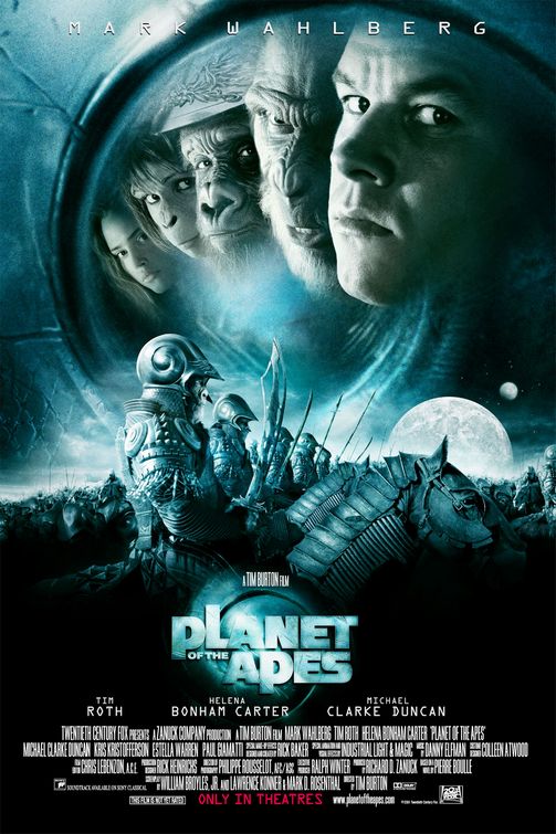 Planet Of The Apes (2001) 720P Bluray X264 Msubs [Dual Audio][Hindi 5 1 English 5 1] -Mkvc