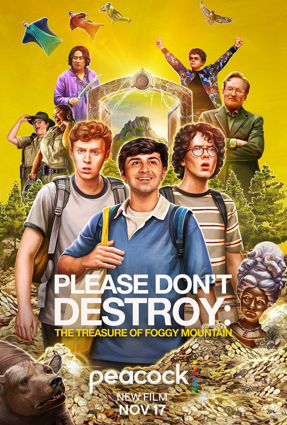 Please Dont Destroy The Treasure Of Foggy Mountain (2023) 720P Amzn-Web X264 Msubs [Dual Audio][Hindi 5 1 English 5 1] -Mkvc