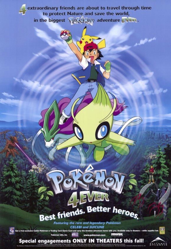 Pokemon 4Ever-Celebi - Voice Of The Forest (2001) 1080P Bluray X265 Hevc Msubs [Dual Audio][Japanese English] -Judas