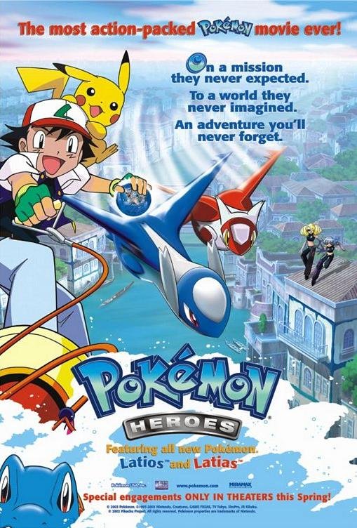 Pokémon Heroes (2002) 1080P Bluray X265 Hevc Msubs [Dual Audio][Japanese English] -Judas