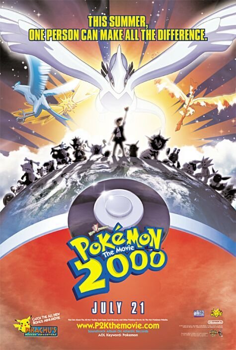 Pokémon The Movie 2000 (1999) 1080P Bluray X265 Hevc Msubs [Dual Audio][Japanese English] -Judas