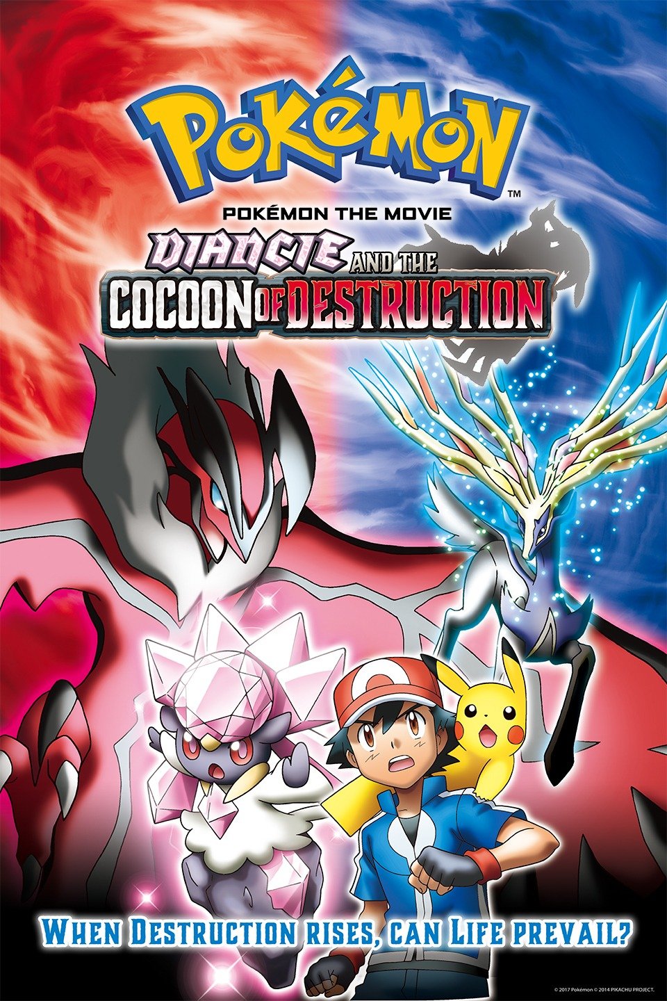 Pokémon The Movie-Diancie And The Cocoon Of Destruction (2014) 1080P Bluray X265 Hevc Esub [Dual Audio][Japanese English] -Judas