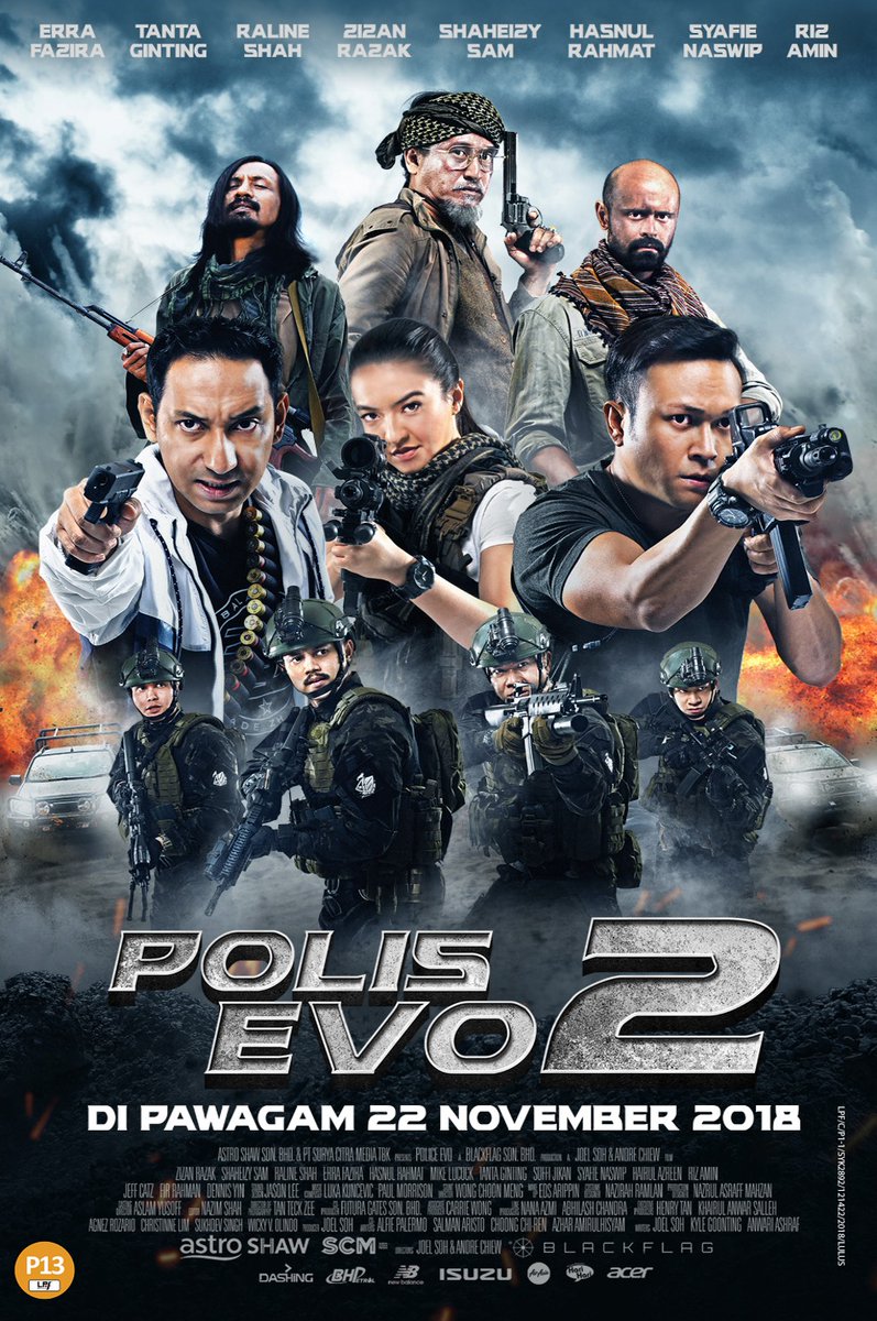 Polis Evo 2 2018 Malay 720P Nf Web-Dl X264 Aac 2 0 Esub-Mkvking
