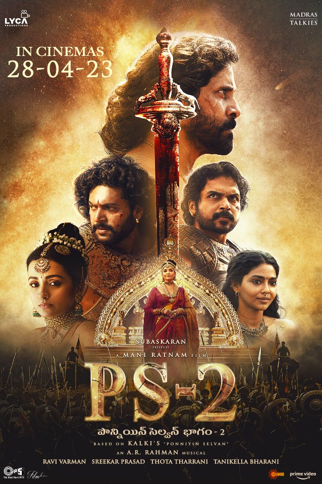 Ponniyin Selvan 2 (2023) Tamil 1080P Amzn Webrip X265 Hevc 10Bit Dd5 1 Esub -1Tmv
