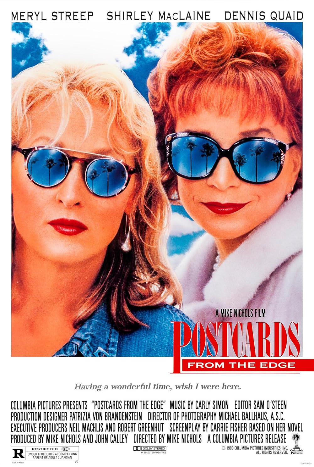 Postcards From The Edge (1990) 720P Amzn-Web X264 Msubs [Dual Audio][Hindi 5 1 English 5 1] -Msmod