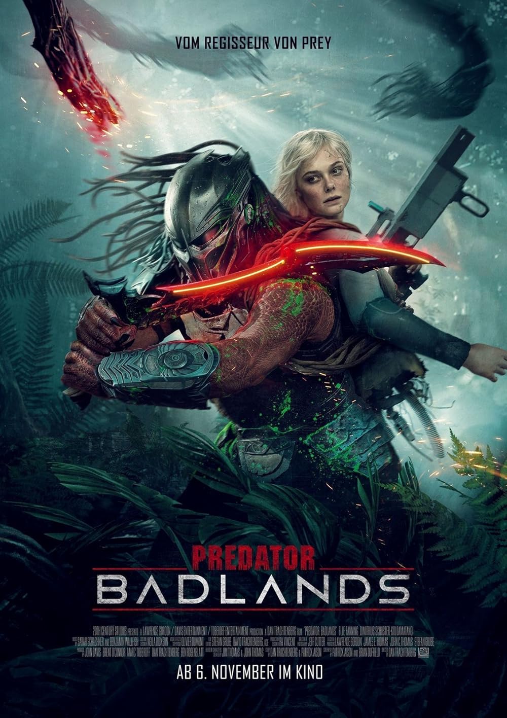 Predator Badlands (2025) 1080P Bluray X265 Hevc Esub [Dual Audio][Hindi 5 1 English 5 1] -Msmod