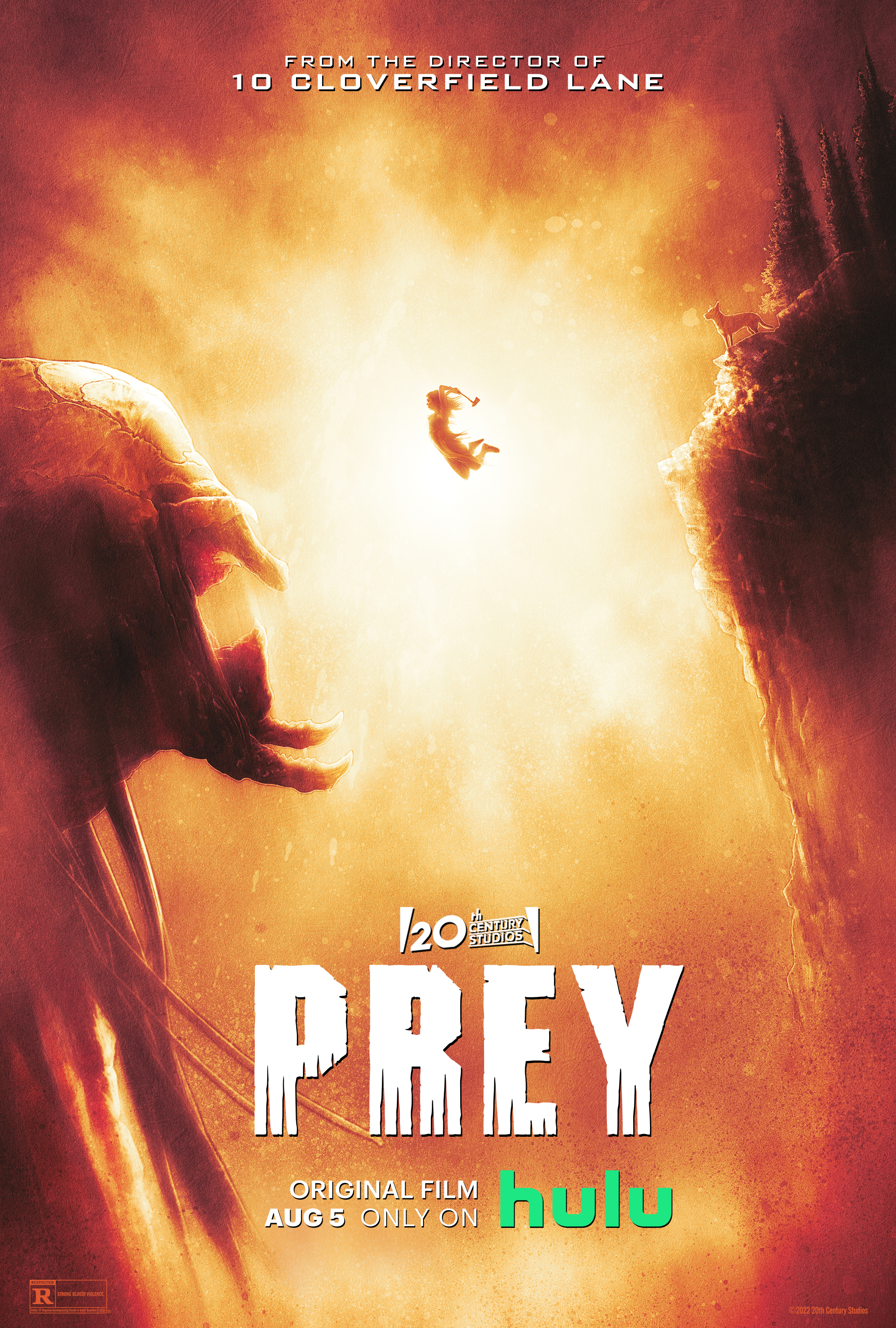 Prey (2022) 1080P Bluray X265 Hevc Esub [Dual Audio][Hindi 5 1 English 5 1] -Mkvc