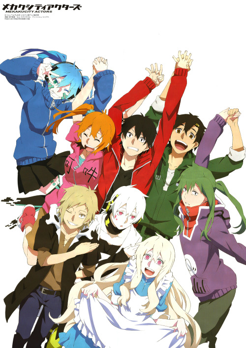 (Project-Gxs) Mekakucity Actors - 01 (10Bit Bd 720P)