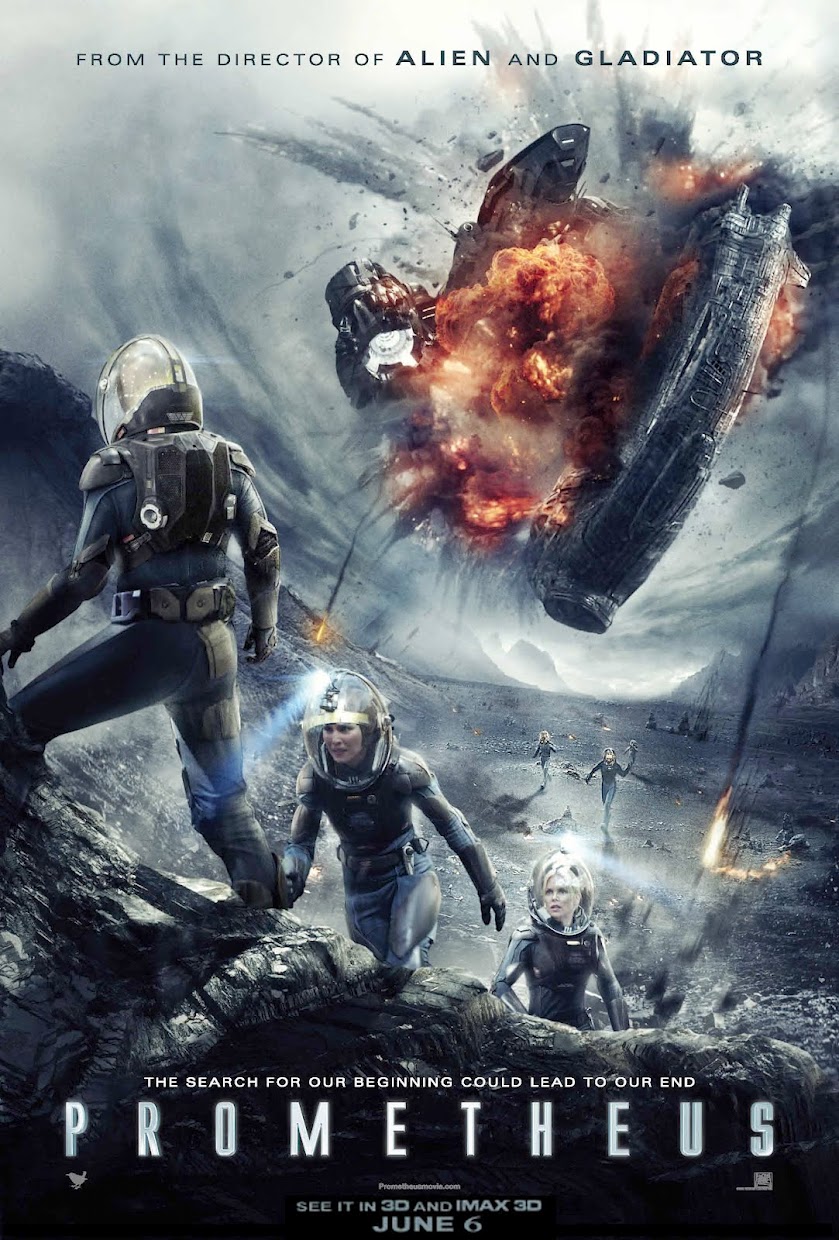 Prometheus (2012) 720P Bluray X264 Esub [Dual Audio][Hindi 5 1 English 5 1] -Mkvc