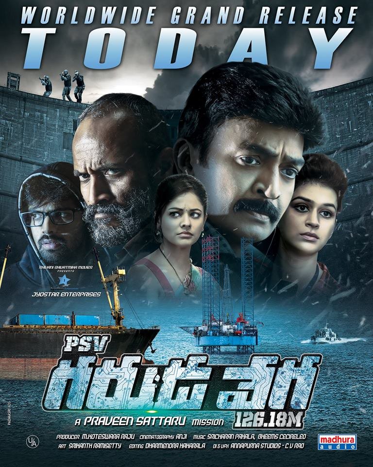 Psv Garuda Vega (2017) Uncut 1080P Webrip X264 Esub [Dual Audio][Hindi Dd2 0 Telugu 2 0] -Dmv