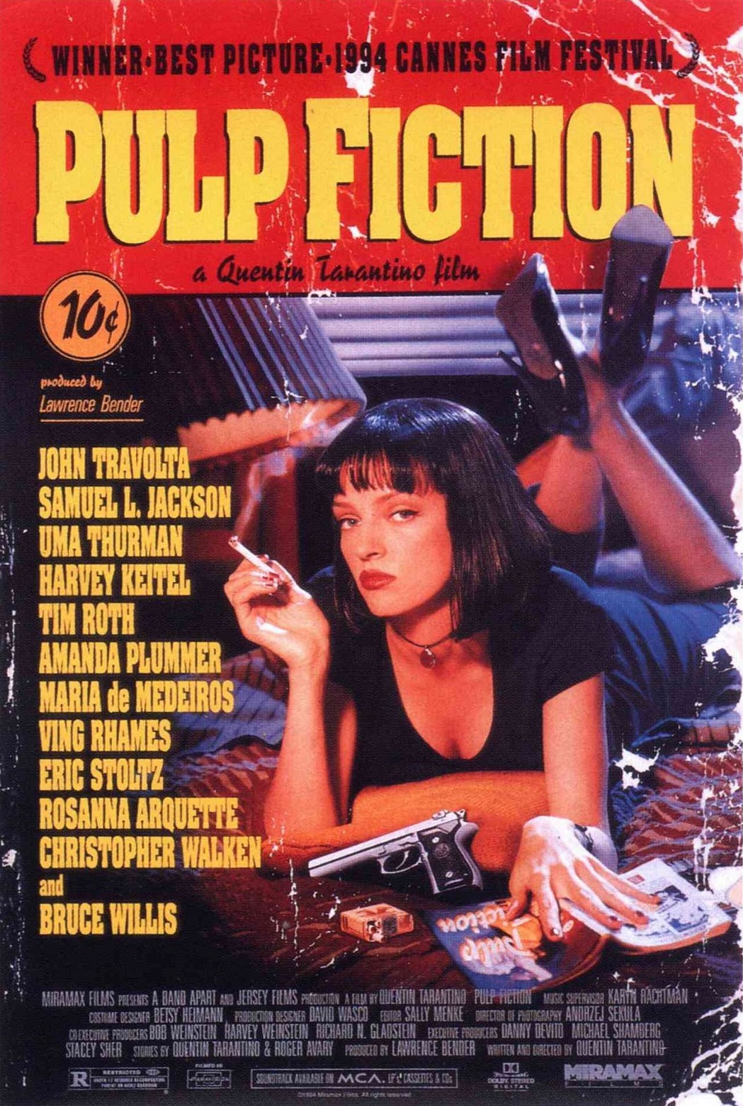 Pulp Fiction (1994) 1080P Bluray X265 Hevc 10Bit Aac 5 1 Esub-Mkvc