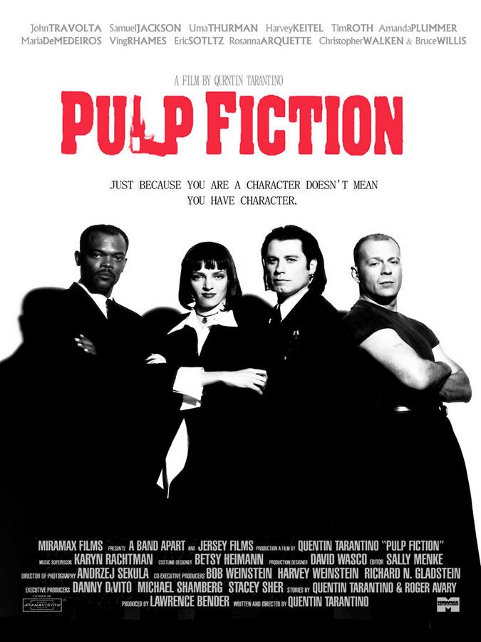 Pulp Fiction (1994) 1080P Bluray X265 Hevc 10Bit Aac 5 1 Esub-Mkvcage