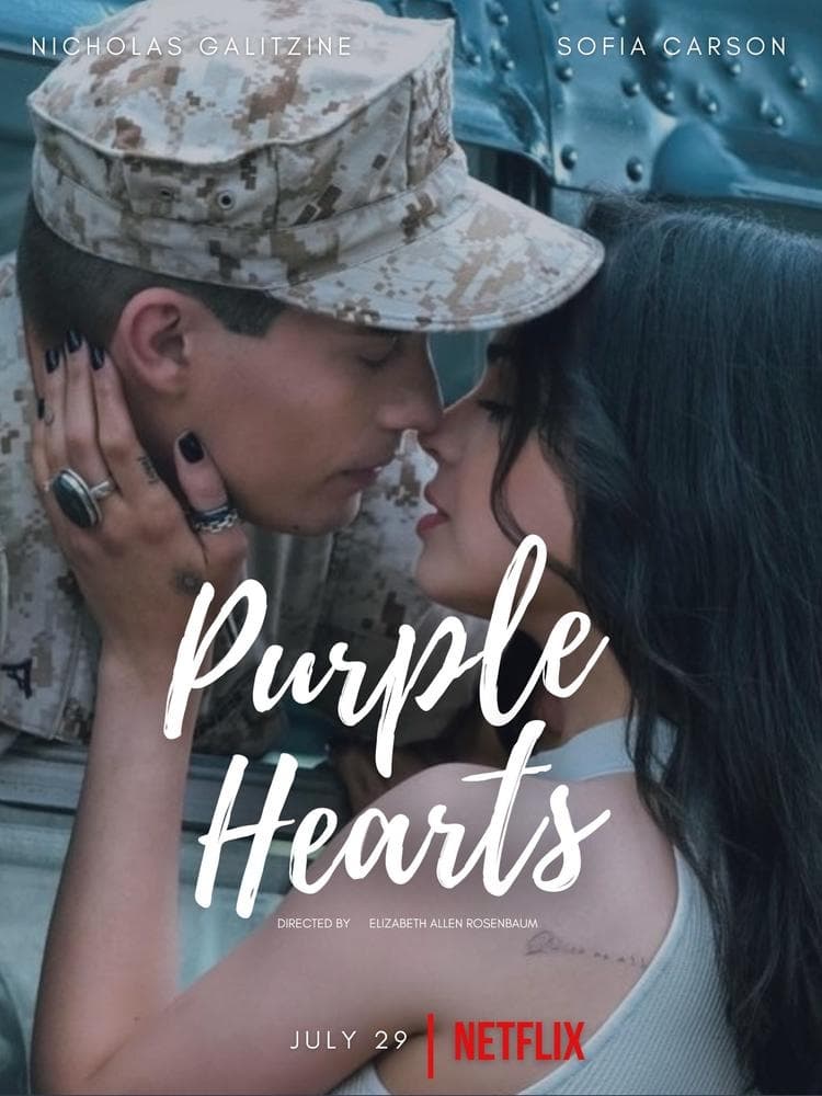 Purple Hearts (2022) 1080P Nf-Web X265 Hevc Msubs [Dual Audio][Hindi 5 1 English 5 1] -Mkvc