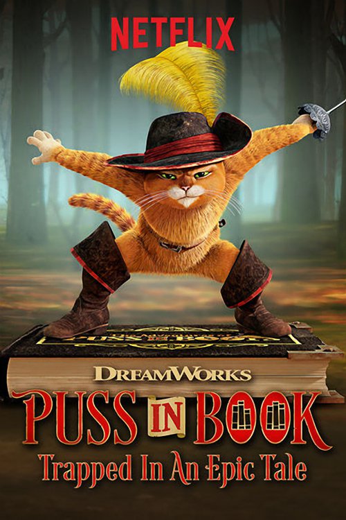 Puss In Book Trapped In An Epic Tale 2017 720P Web-Dl X264 Esubs
