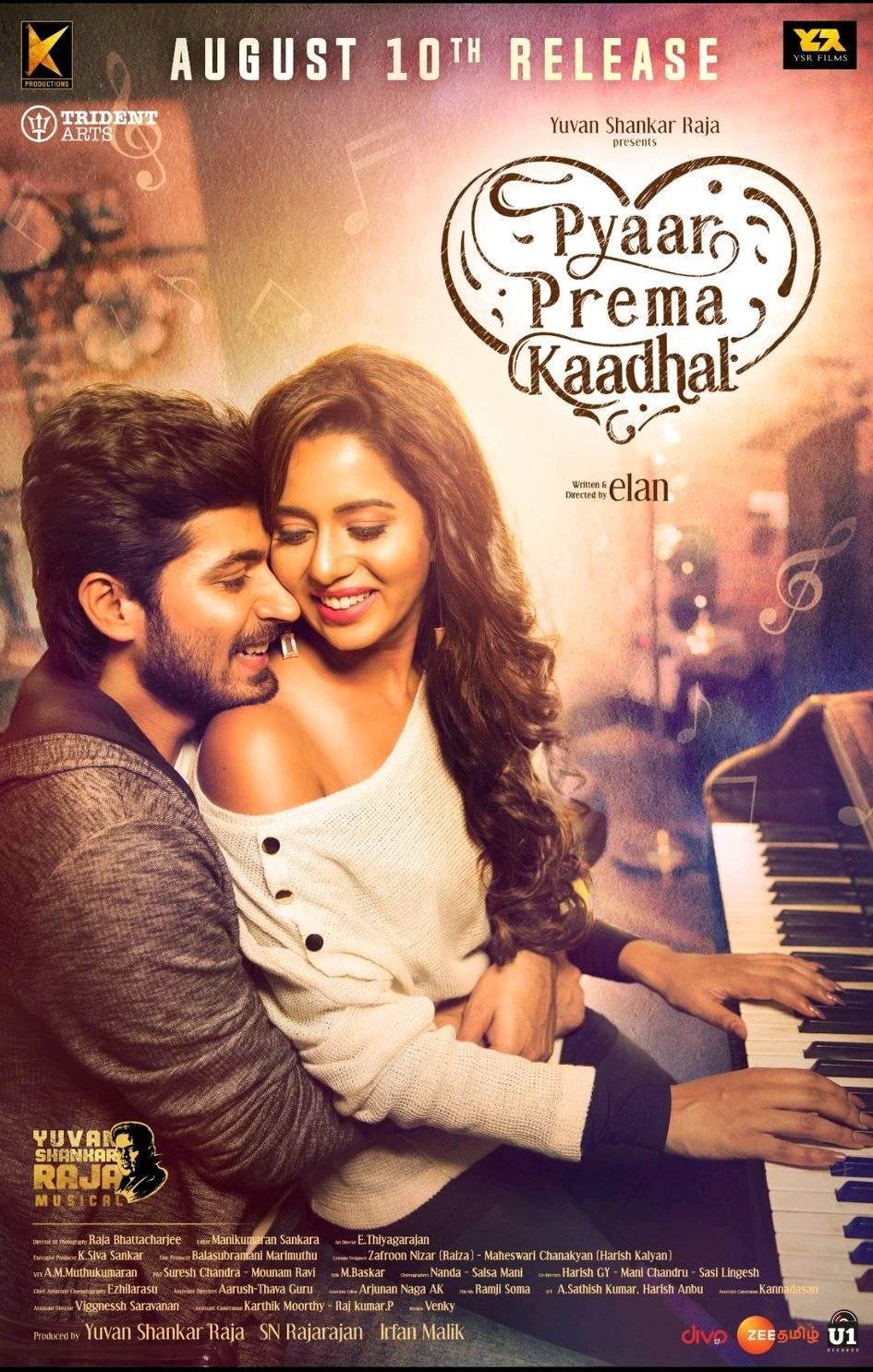 Pyaar Prema Kaadhal (2018) Tamil 720P Hdrip X264 Esub -Mr