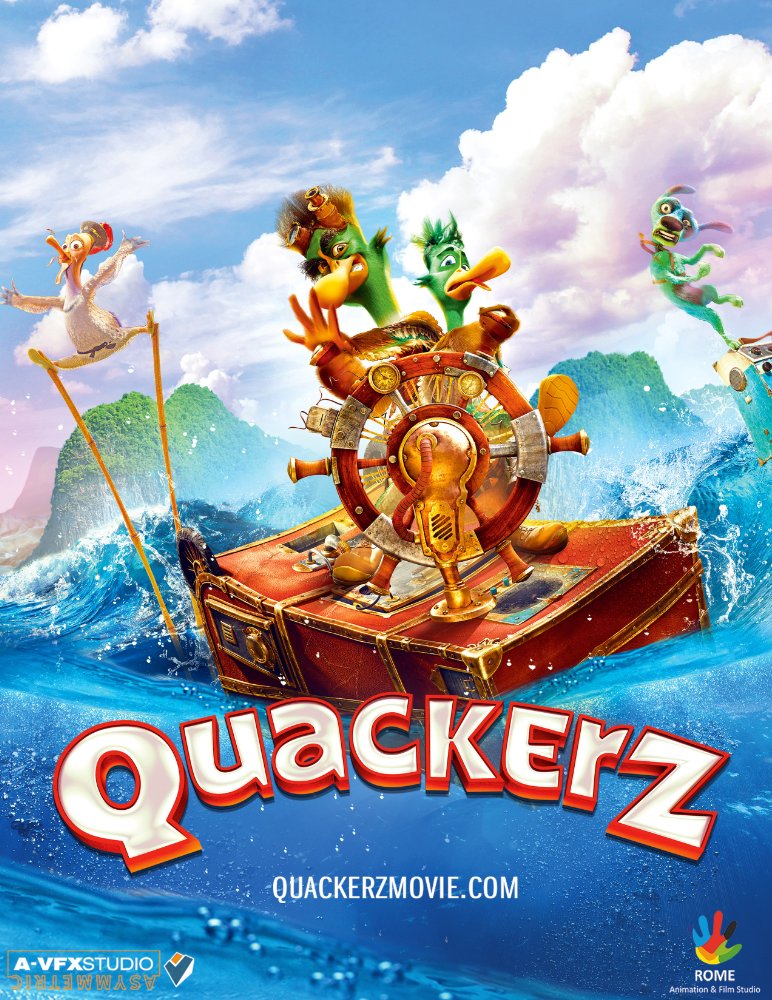 Quackerz 2016 720P Brrip 750Mb Mkvcage