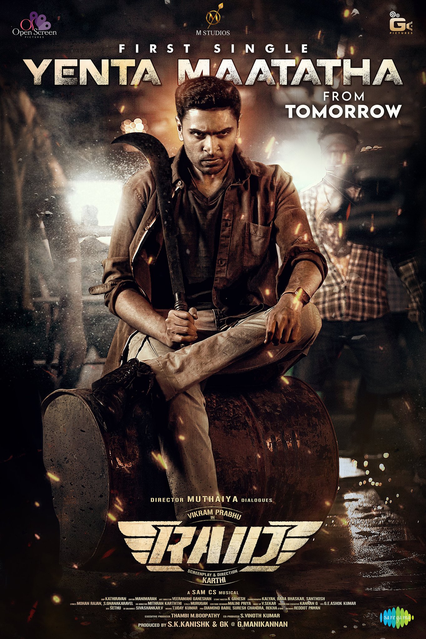 Raid (2023) Uncut 720P Amzn Webrip X264 Esub [Dual Audio][Hindi 5 1 Tamil 5 1] -Mkvc