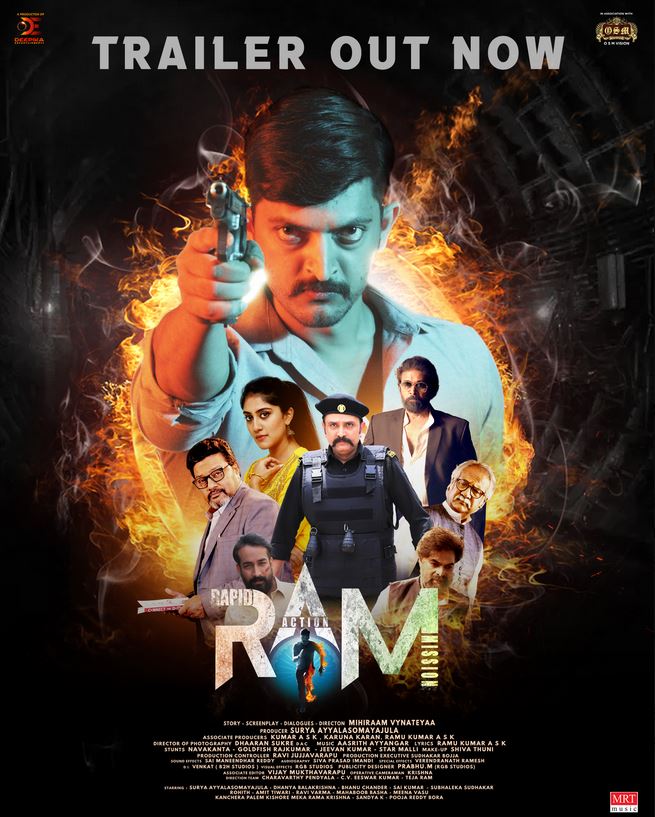 Ram Rapid Action Mission (2024) Uncut 1080P Webrip X264 Esub [Dual Audio][Hindi 2 0 Telugu 5 1] -Mkvc