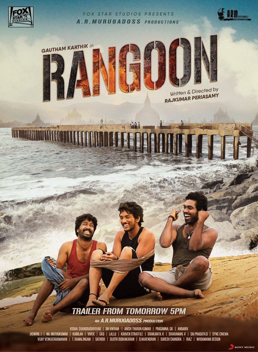 Rangoon (2017) Uncut 720P Webrip X264 Esub [Dual Audio][Hindi 2 0 Tamil 2 0] -Dmv