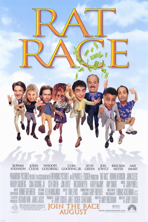 Rat Race (2001) 1080P Bluray X265 Hevc Esub [Dual Audio][Hindi 5 1 English 5 1] -Msmod