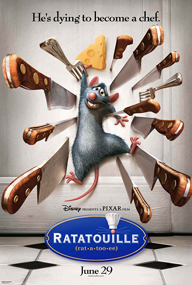 Ratatouille (2007) 720P Bluray X264 Esub [Dual Audio][Hindi 5 1 English 5 1] -Mkvc