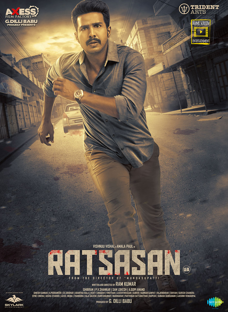 Ratsasan (2018) Uncut 1080P Webrip X265 Hevc Esub [Dual Audio][Hindi 5 1 Tamil 5 1] -Dmv