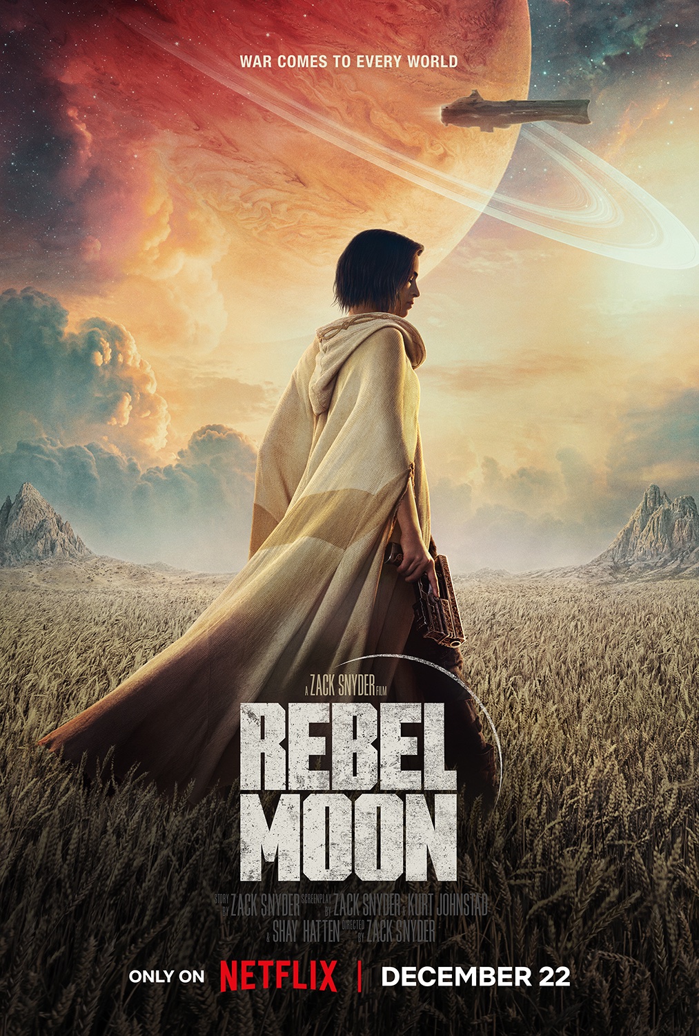 Rebel Moon Part One (2023) Dc 1080P Nf-Web X265 Hevc Esub [Dual Audio][Hindi 5 1 English 5 1] -Hdhub