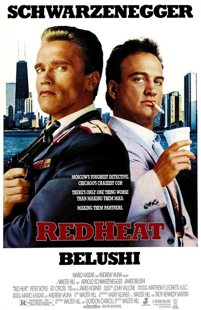 Red Heat (1988) Rem 720P Bluray X264 Esub [Dual Audio][Hindi 2 0 English 5 1] -Mkvc