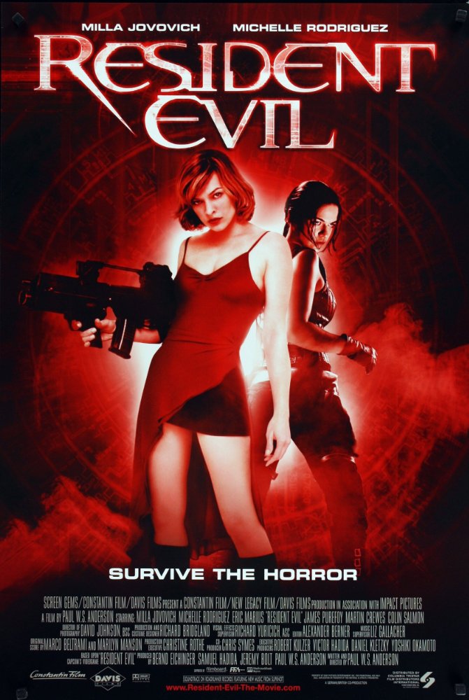 Resident Evil (2002) 1080P Bluray X265 Hevc Msubs [Dual Audio][Hindi 5 1 English 5 1] -Olam