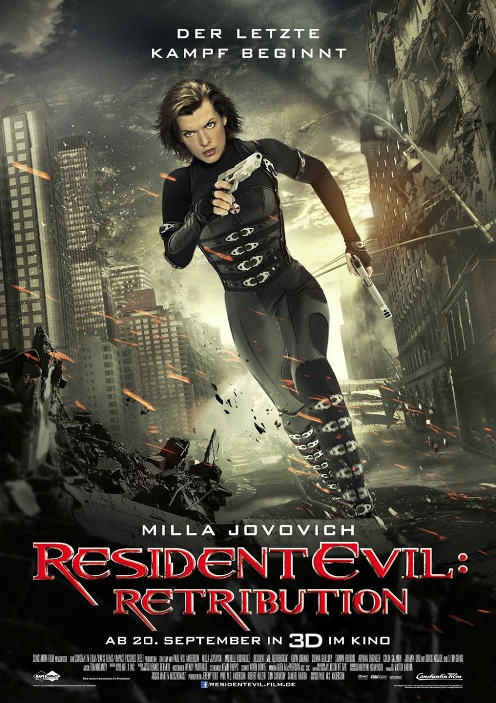 Resident Evil Retribution (2012) 1080P Bluray X265 Hevc Msubs [Dual Audio][Hindi 5 1 English 5 1] -Olam