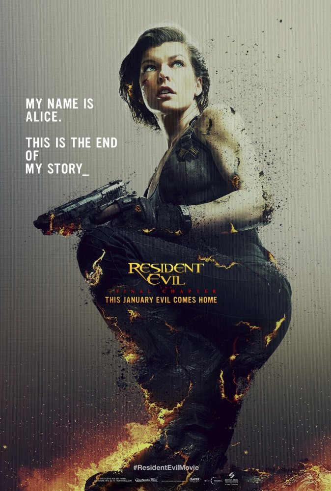 Resident Evil The Final Chapter (2016) 1080P Bluray X265 Hevc Esub [Dual Audio][Hindi 5 1 English 7 1] -Olam