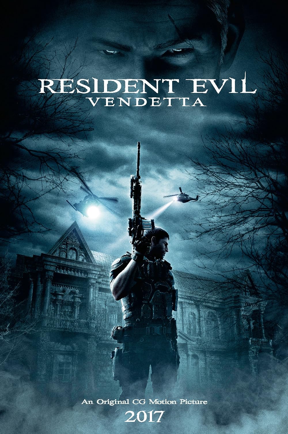 Resident Evil Vendetta (2017) 1080P Bluray X265 Hevc Esub [Dual Audio][Hindi 5 1 English 5 1] -Msmod