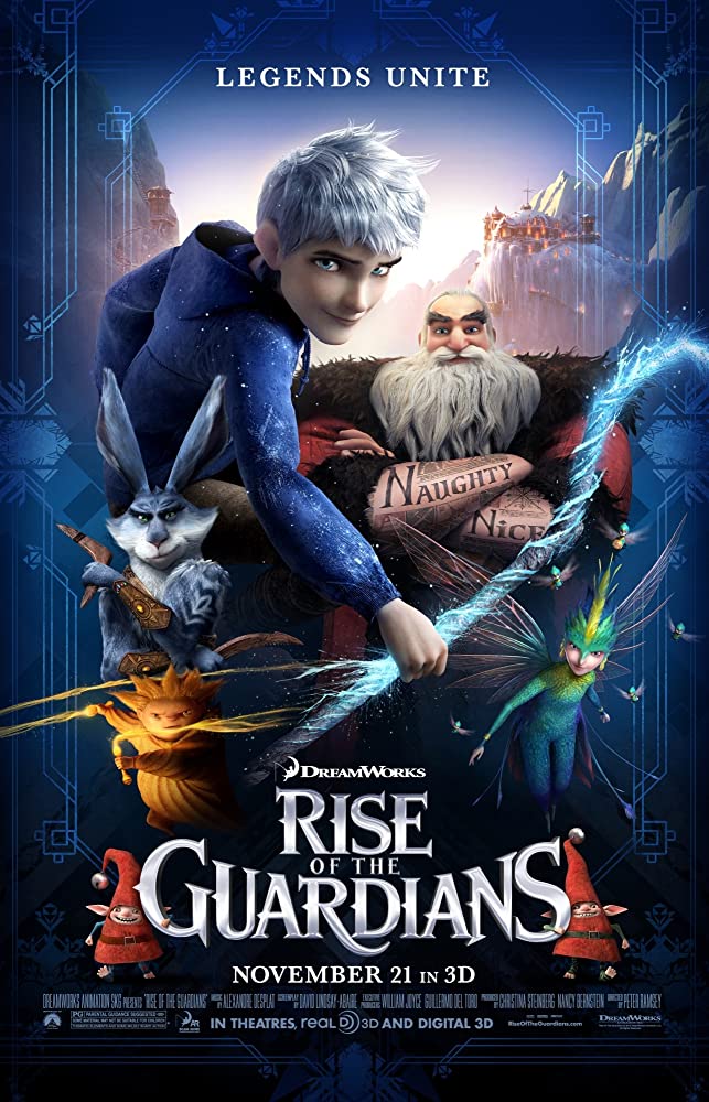 Rise Of The Guardians (2012) 720P Bluray X264 Esub [Dual Audio][Hindi 5 1 English 5 1] -Mkvc