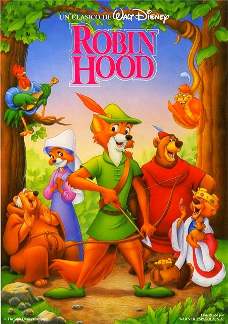 Robin Hood (1973) Bluray 720P 600Mb Ganool