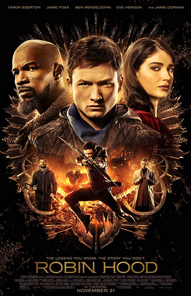 Robin Hood 2018 1080P Brrip X264 Mkvcage Ws