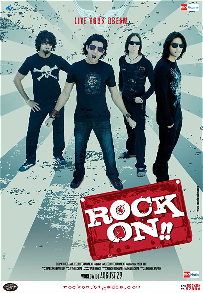 Rock On (2008) Hindi 1080P Bluray X264 Dd5 1 Esub - Mkvcinemas