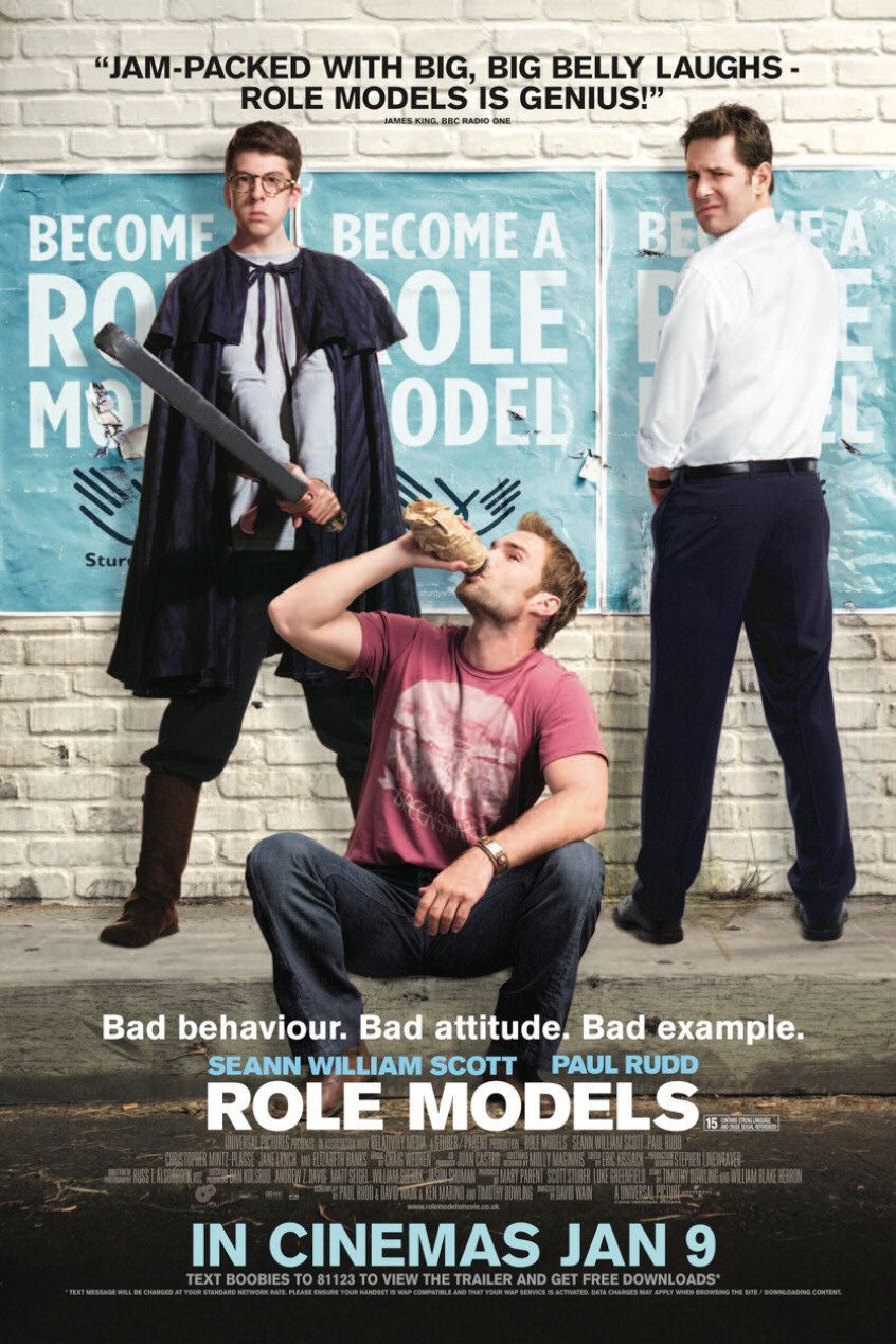 Role Models (2008) Unrated 720P Bluray X264 Esub [Dual Audio][Hindi 5 1 English 5 1] -Mkvc