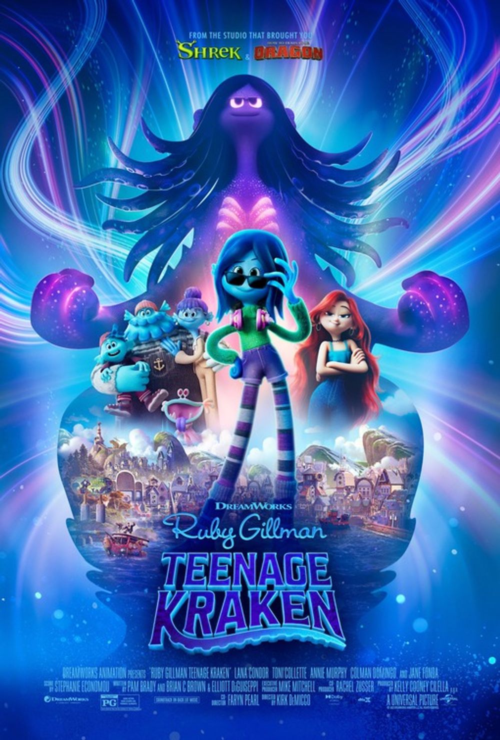 Ruby Gillman, Teenage Kraken (2023) 720P Bluray X264 Esub [Dual Audio][Hindi 5 1 English 5 1] -Mkvc