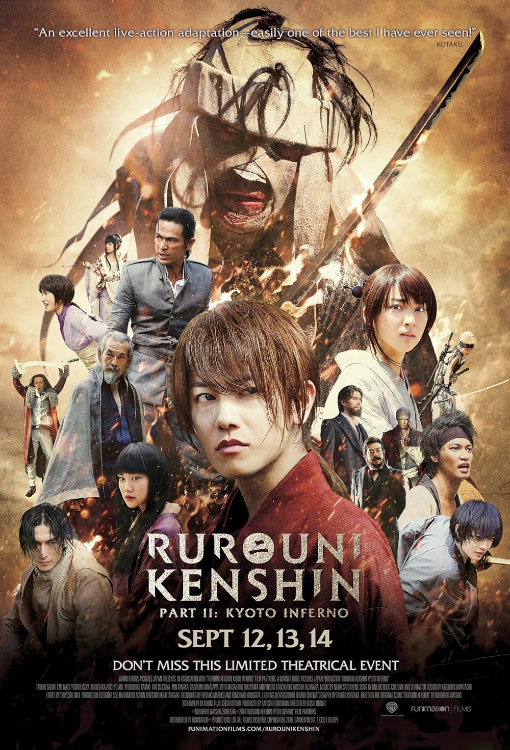 Rurouni Kenshin Part Ii (2014) 1080P Bluray X265 Hevc Esub [Multi Audio][Hindi 5 1 English 5 1 Japanese 5 1] -Msmod