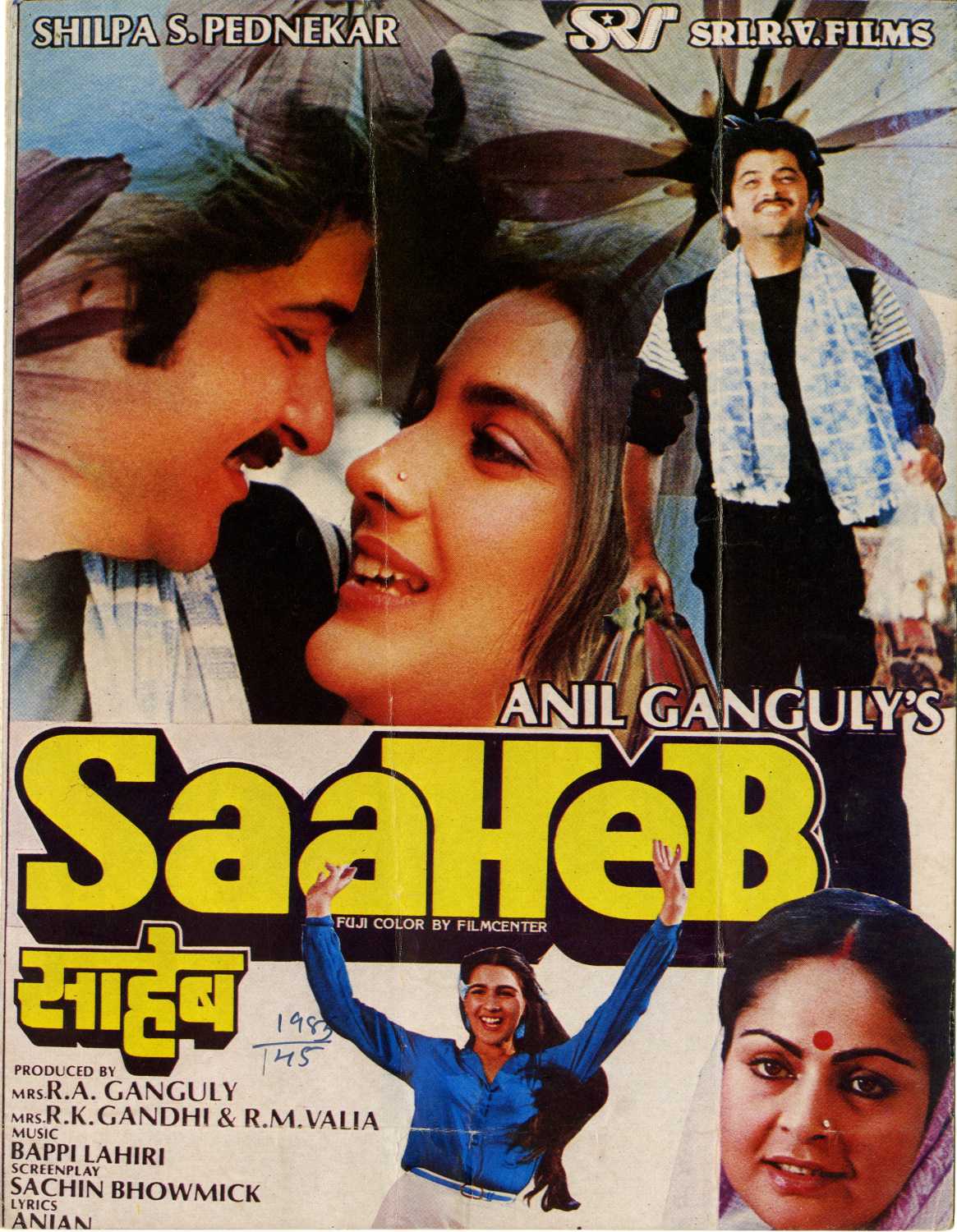 Saaheb (1985) Hindi 1080P Webrip X264 Dd2 0 Esub - Mkvcinemas