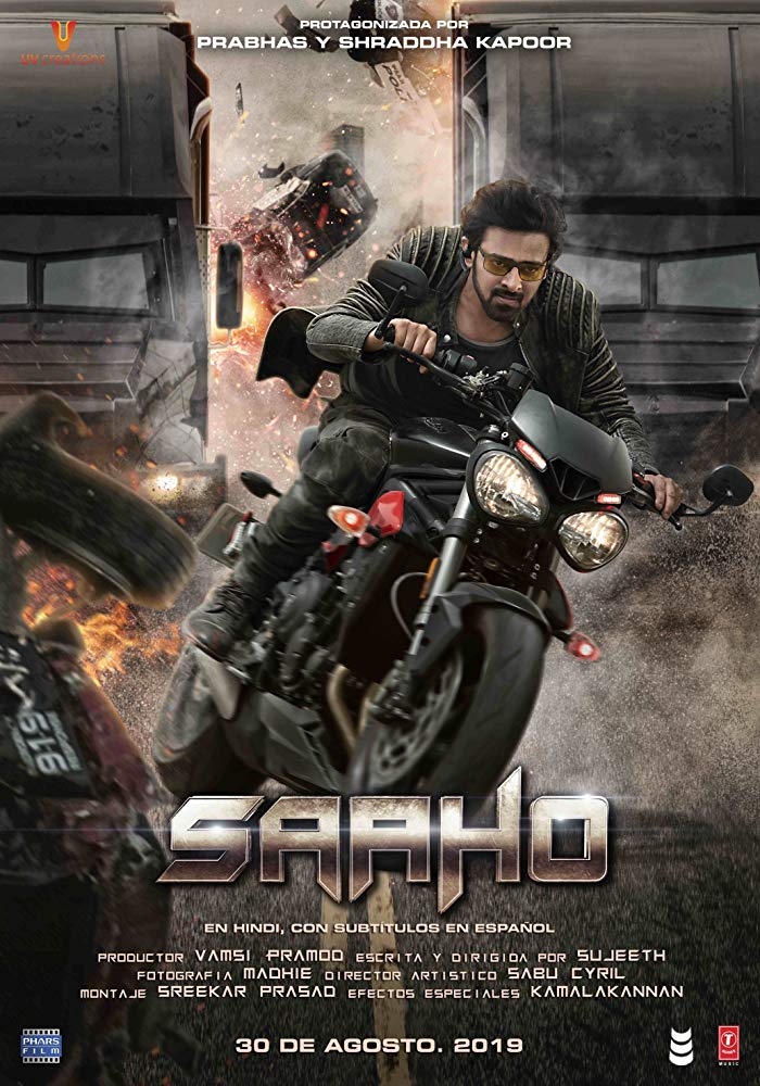 Saaho (2019) Hindi 1080P Webrip X264 Dd5 1 Esub - Mkvcinemas