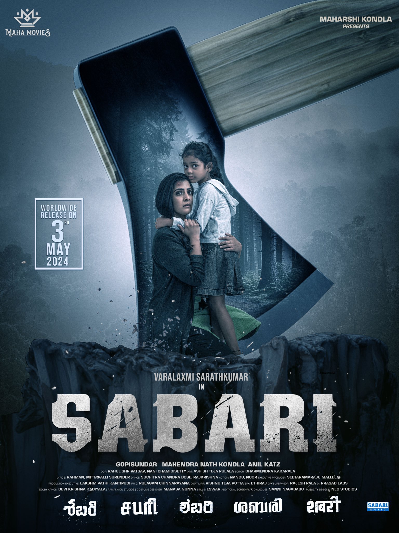 Sabari (2024) Uncut 1080P Snxt Webrip X265 Hevc Esub [Dual Audio][Hindi 5 1 Tamil 5 1] -Hdhub