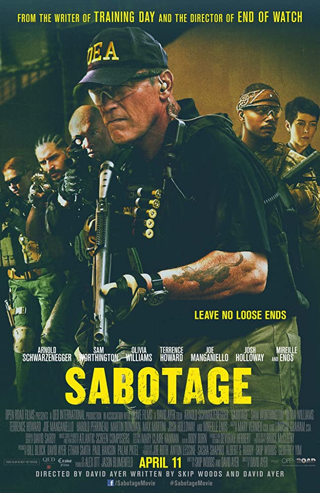 Sabotage 2014 1080P Bluray X264 Ac3 Dts 5 1-Nickarad