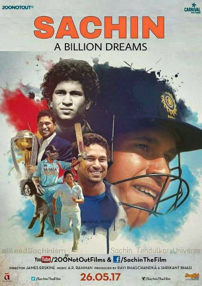 Sachin - A Billion Dreams 2017 Hindi 720P Hdrip X264 Dd5 1 Esub - Xrg
