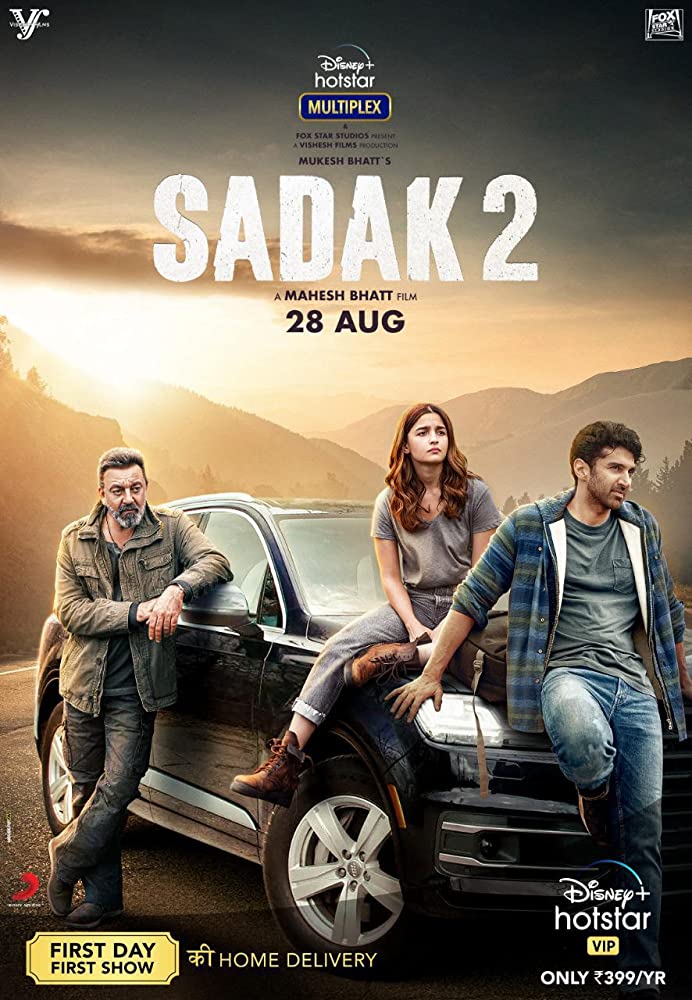Sadak 2 (2020) Hindi 1080P Webrip X264 Dd5 1 Esub - Mkvcinemas