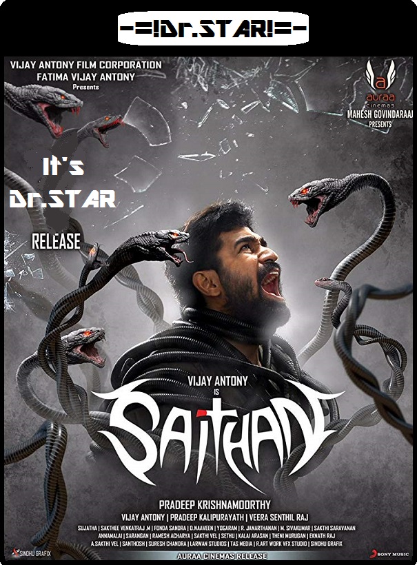 Saithan (2016) 720P Uncut Hdrip X264 [Dual Audio][Hindi Dd2 0 Tamil 2 0]
