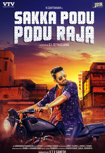 Sakka Podu Podu Raja (2017) Uncut 720P Webrip X264 Esub [Dual Audio][Hindi Dd2 0 Tamil 2 0] -Dmv
