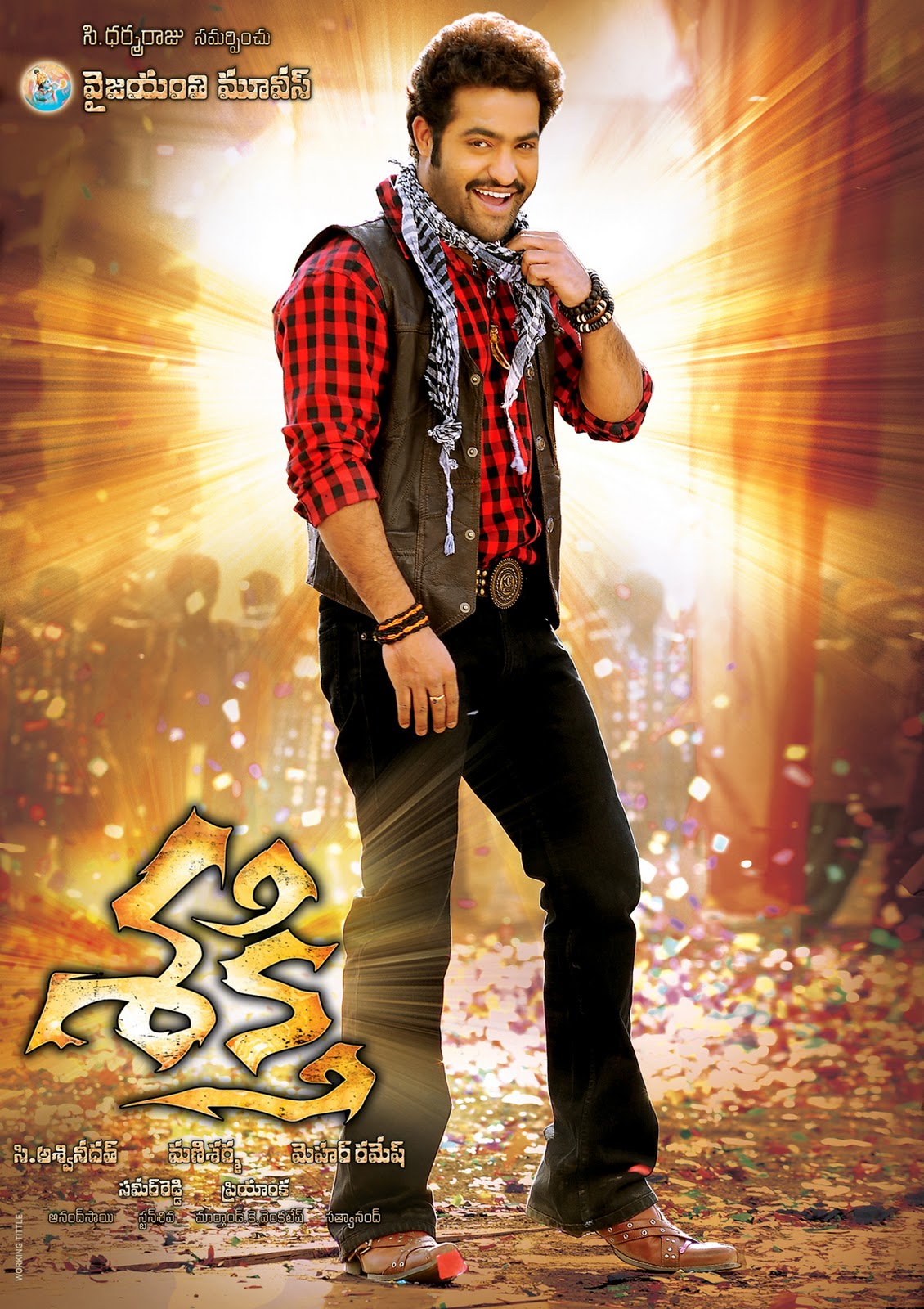 Sakthi (2011) Uncut 720P Bluray X264 Esub [Dual Audio][Hindi 2 0 Telugu 2 0] -Dmv