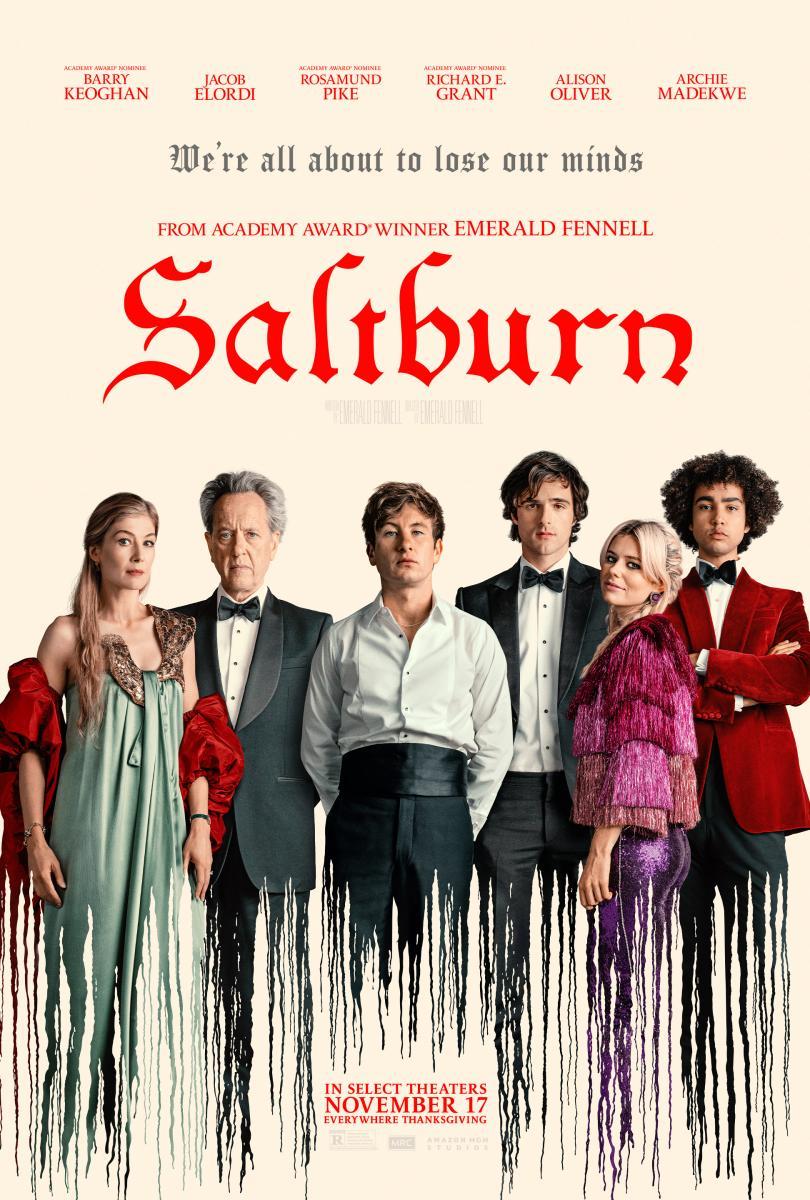 Saltburn (2023) 1080P Amzn-Web X265 Hevc Msubs [Dual Audio][Hindi 5 1 English 5 1] -Kmhd